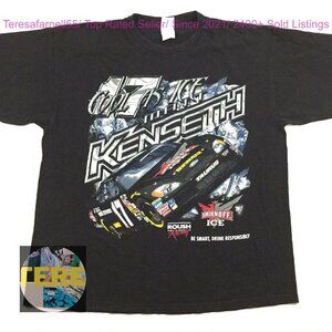 Vtg Matt Kenseth Cool As Ice T All Over sweatshirt shirt black